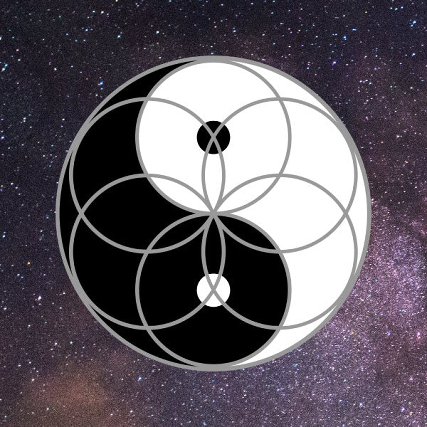 Yin and Yang Seed of Life