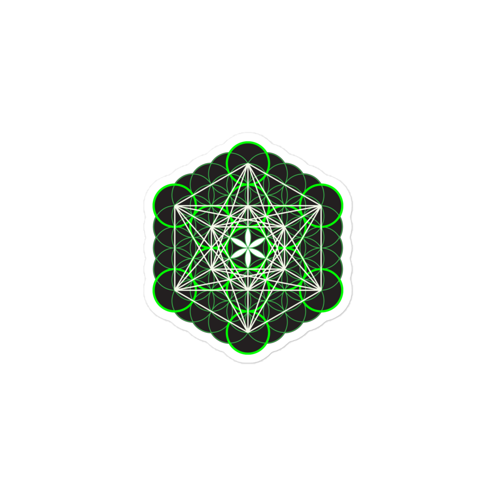 Green Metatron's Cube