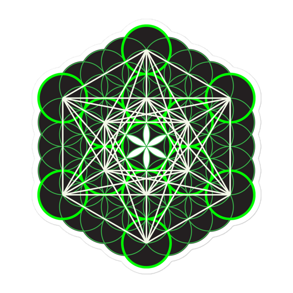 Green Metatron's Cube