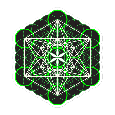 Green Metatron's Cube