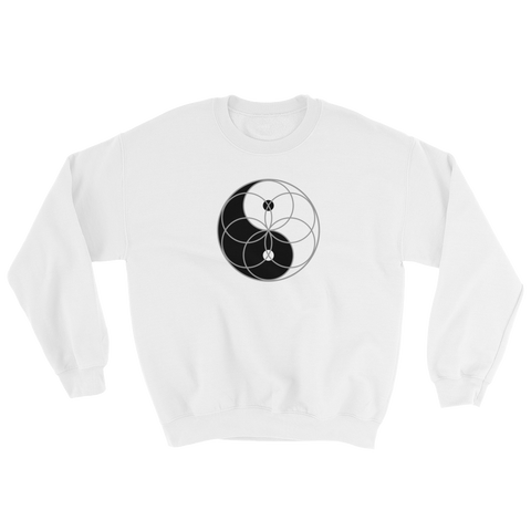 Yin Yang Seed of life Sweatshirt (counter clockwise)