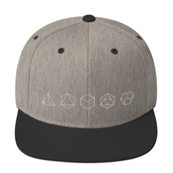 Platonic Solids Snapback