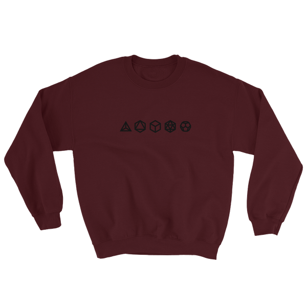 Platonic Solids Sweatshirt