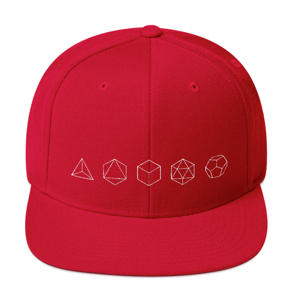 Platonic Solids Snapback