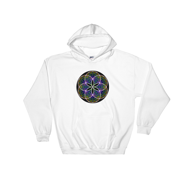 Musical Seed of Life Hoodie (black seed)