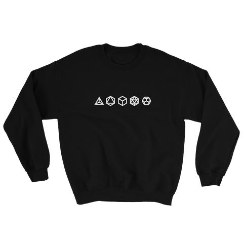 Platonic Solids Sweatshirt