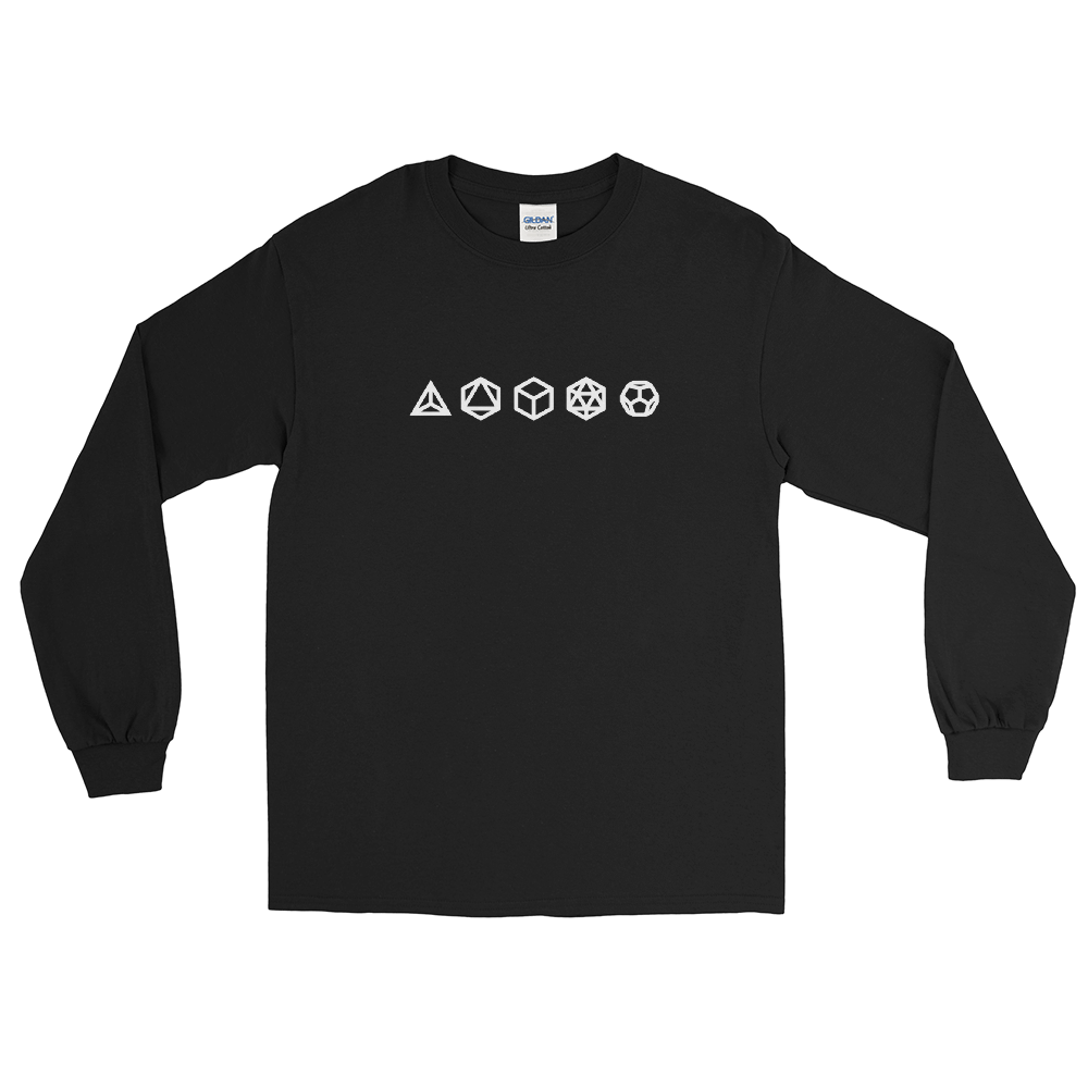 Platonic Solids Long Sleeve