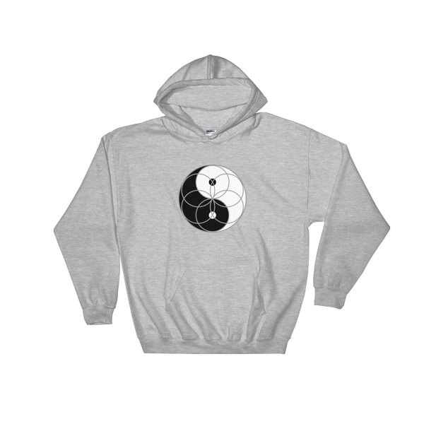 Yin Yang Seed of Life Hoodie