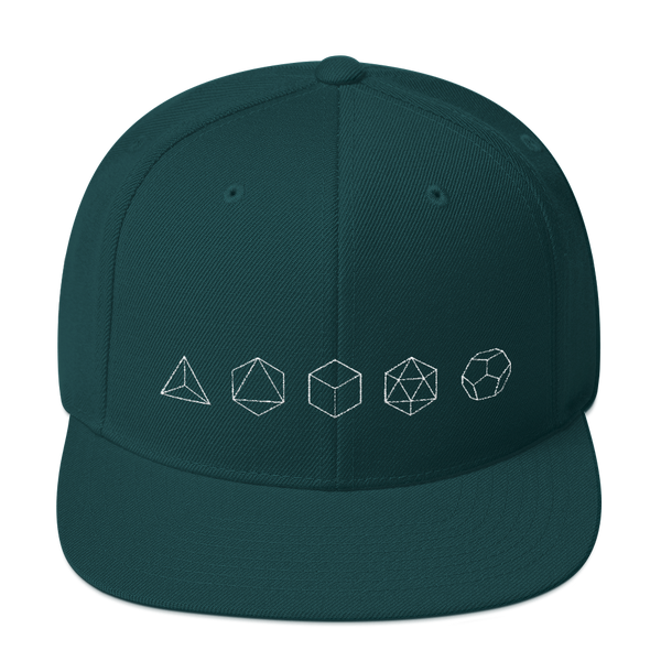 Platonic Solids Snapback