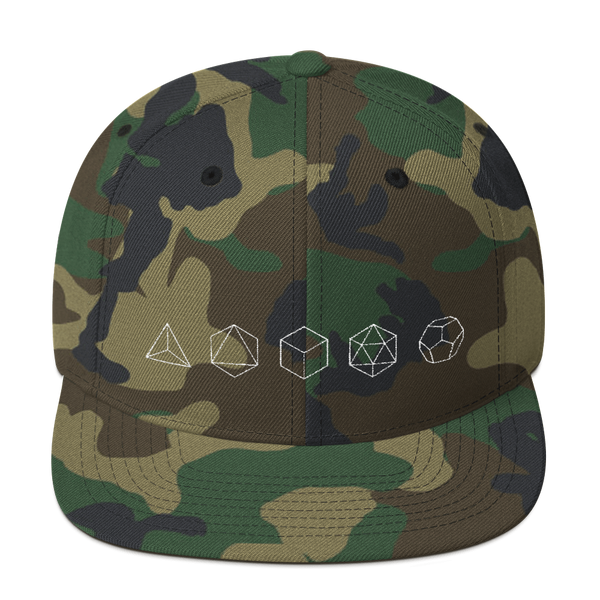 Platonic Solids Snapback