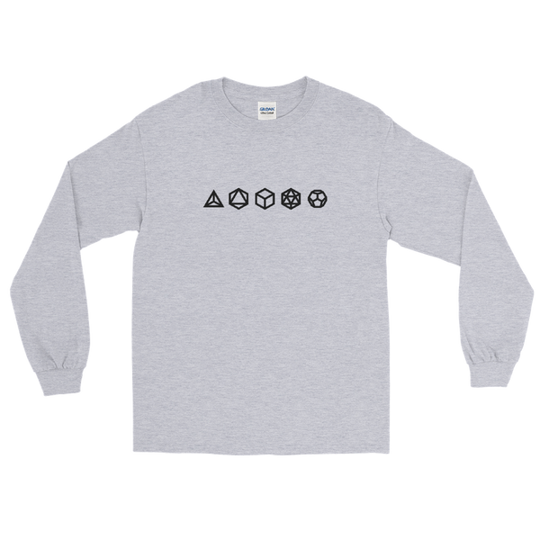 Platonic Solids Long Sleeve