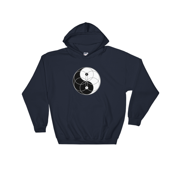 Yin Yang Seed of Life Hoodie