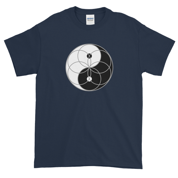 Yin Yang Seed of Life T-Shirt (clockwise spin)