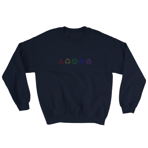 Platonic Solids Sweatshirt