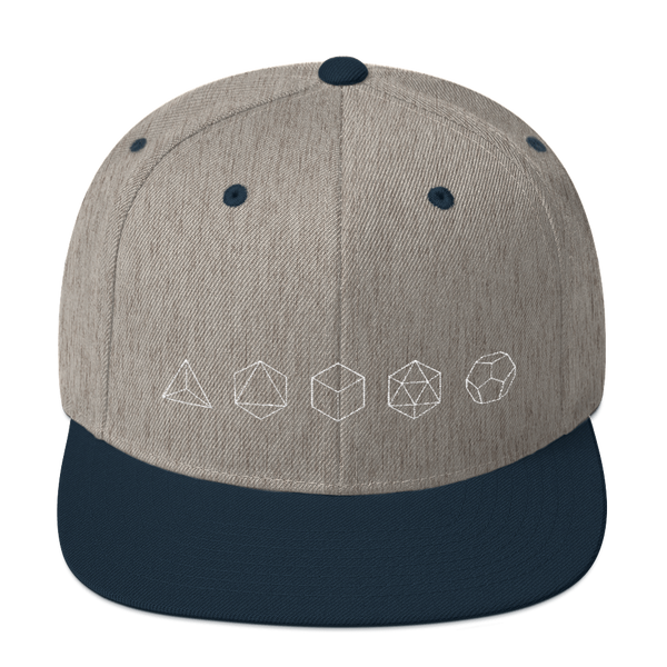 Platonic Solids Snapback