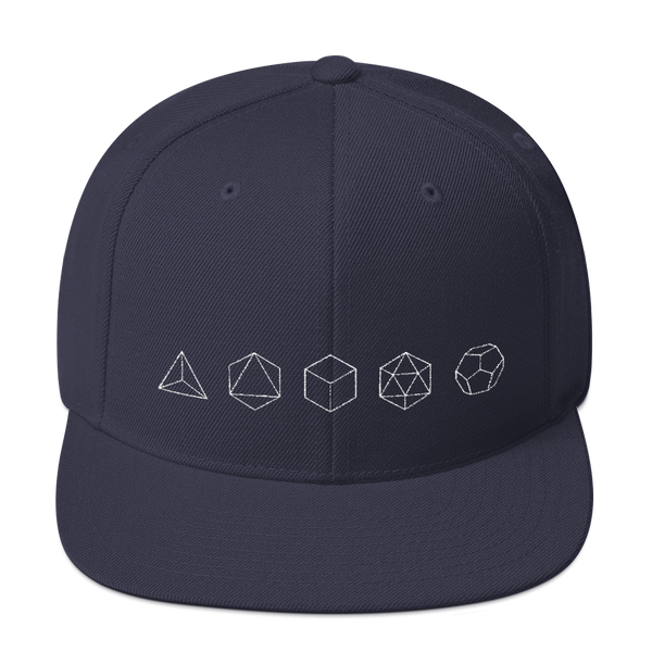 Platonic Solids Snapback