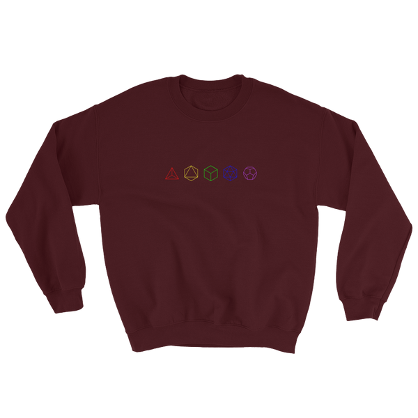 Platonic Solids Sweatshirt