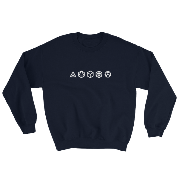 Platonic Solids Sweatshirt