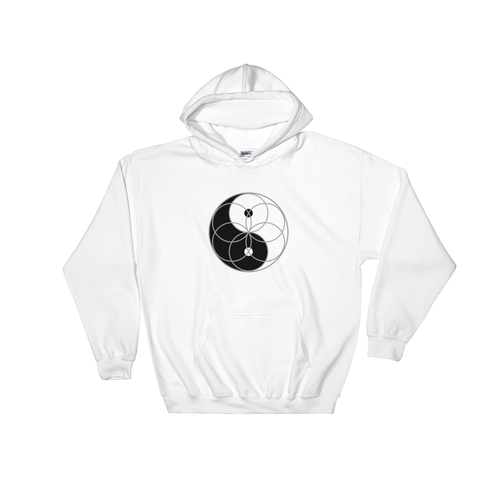 Yin Yang Seed of Life Hoodie