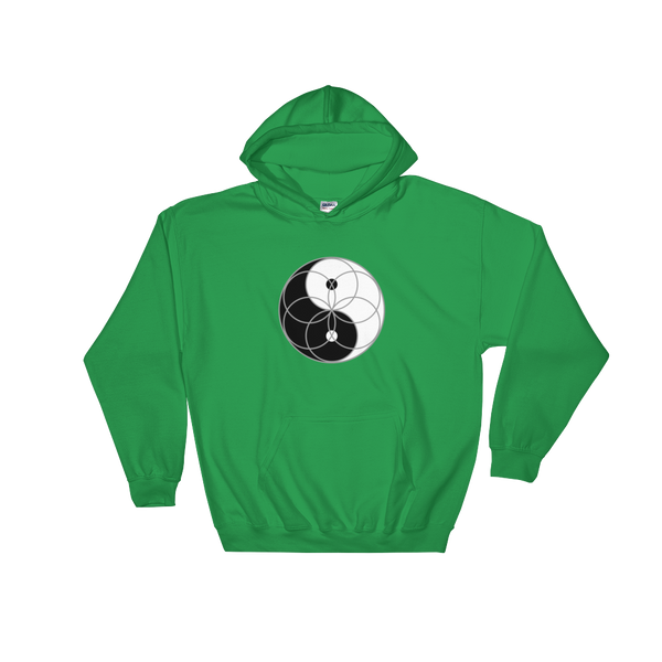 Yin Yang Seed of Life Hoodie