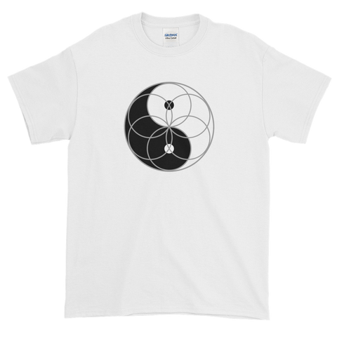 Yin Yang Seed of Life T-Shirt (counter-clockwise)