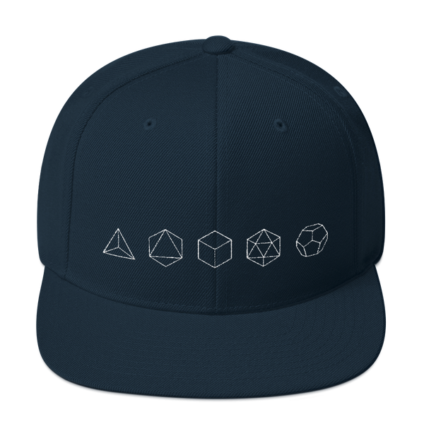 Platonic Solids Snapback