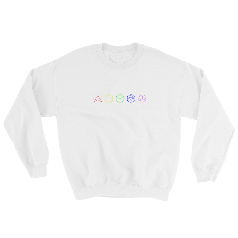 Platonic Solids Sweatshirt