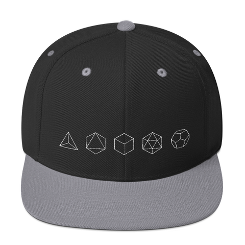 Platonic Solids Snapback