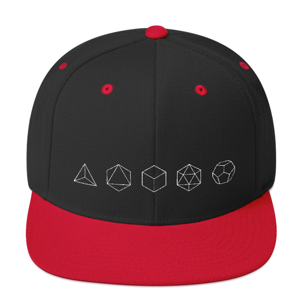 Platonic Solids Snapback