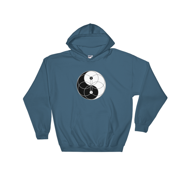 Yin Yang Seed of Life Hoodie