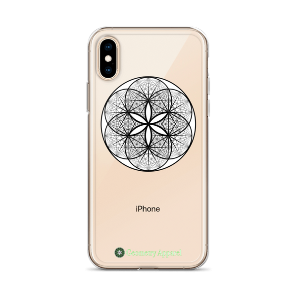 Musical Seed of Life iPhone Case