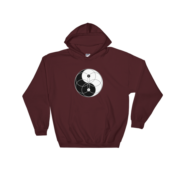 Yin Yang Seed of Life Hoodie