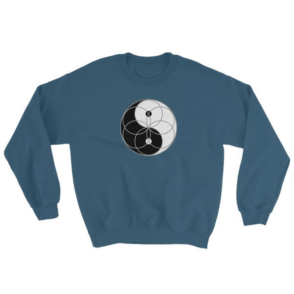 Yin Yang Seed of life Sweatshirt (counter clockwise)