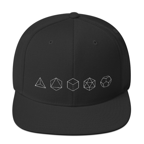 Platonic Solids Snapback