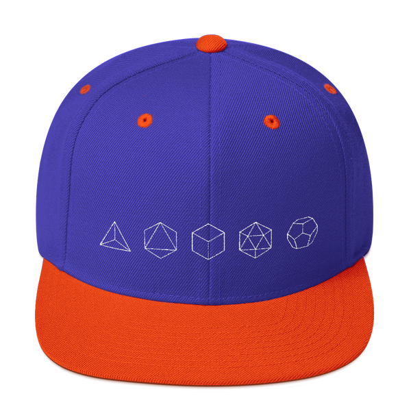 Platonic Solids Snapback